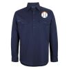 Mens Close Front Long Sleeve 150G Work Shirt Thumbnail