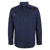 Mens Close Front Long Sleeve 150G Work Shirt Thumbnail