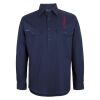 Mens Close Front Long Sleeve 150G Work Shirt Thumbnail
