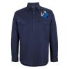 Mens Close Front Long Sleeve 150G Work Shirt Thumbnail