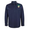 Mens Close Front Long Sleeve 150G Work Shirt Thumbnail
