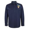 Mens Close Front Long Sleeve 150G Work Shirt Thumbnail