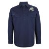 Mens Close Front Long Sleeve 150G Work Shirt Thumbnail