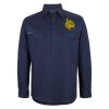 Mens Close Front Long Sleeve 150G Work Shirt Thumbnail
