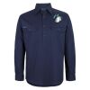 Mens Close Front Long Sleeve 150G Work Shirt Thumbnail