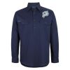 Mens Close Front Long Sleeve 150G Work Shirt Thumbnail