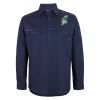 Mens Close Front Long Sleeve 150G Work Shirt Thumbnail