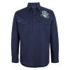 Mens Close Front Long Sleeve 150G Work Shirt Thumbnail