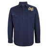 Mens Close Front Long Sleeve 150G Work Shirt Thumbnail