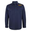 Mens Close Front Long Sleeve 150G Work Shirt Thumbnail