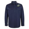 Mens Close Front Long Sleeve 150G Work Shirt Thumbnail