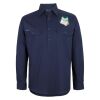 Mens Close Front Long Sleeve 150G Work Shirt Thumbnail