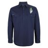 Mens Close Front Long Sleeve 150G Work Shirt Thumbnail
