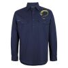 Mens Close Front Long Sleeve 150G Work Shirt Thumbnail