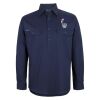 Mens Close Front Long Sleeve 150G Work Shirt Thumbnail