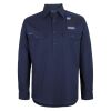 Mens Close Front Long Sleeve 150G Work Shirt Thumbnail