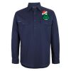 Mens Close Front Long Sleeve 150G Work Shirt Thumbnail