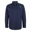 Mens Close Front Long Sleeve 150G Work Shirt Thumbnail