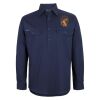 Mens Close Front Long Sleeve 150G Work Shirt Thumbnail