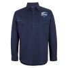 Mens Close Front Long Sleeve 150G Work Shirt Thumbnail