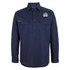 Mens Close Front Long Sleeve 150G Work Shirt Thumbnail