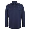 Mens Close Front Long Sleeve 150G Work Shirt Thumbnail