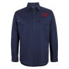 Mens Close Front Long Sleeve 150G Work Shirt Thumbnail