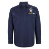 Mens Close Front Long Sleeve 150G Work Shirt Thumbnail