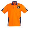 Mens Hi Vis Squad Short Sleeves Polo Thumbnail
