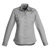 Womens Lightweight Tradie Long Sleeve Shirt Thumbnail