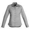 Womens Lightweight Tradie Long Sleeve Shirt Thumbnail