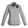 Womens Lightweight Tradie Long Sleeve Shirt Thumbnail